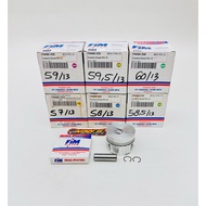 RAW FIM PISTON PEN 13 57 58 58.5 59 59.5 60 MM PIN 13 FIM80 FIM 80 DOME RAW HEIGHT 58.5 59.5