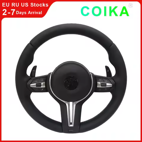 For BMW E90 E70 E84 F20 F30 F48 F15 F25 F10 Steering Wheel Soft Leather M Sport Style Modify Design