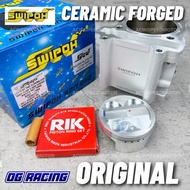 (SIZE BESAR) SWIPOH CERAMIC BLOCK RACING S1 TWO FORGED LC135 Y15ZR 68mm 70mm 72mm 74mm 76mm 78mm 80m
