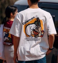 日本預訂 4色選 freak’s store Coleman x matsui 狗仔logo 短袖上衣 tee