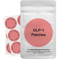 GLP-1 Patches, 30 Count Natural Ingredients Cosmetic Patch