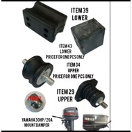 Full set 30HP YAMAHA Mounting damper upper /Lower 689-44516 #2 stroke outboard engine part