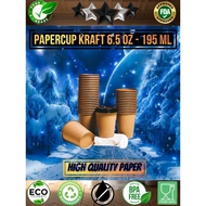 Purchase OF 50PCS HOT CUP 6,5oz NESTO PAPER CUP 6,5oz NESTO PAPER GLASSES KRAFT HOT COFFEE GLASSES N
