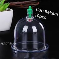 Cup Bekam(10pcs/order) Cupping Bekam Pakai Buang Disposable Cup (Non Sterile) 一次性拔罐 (10支装) 气罐 真空罐
