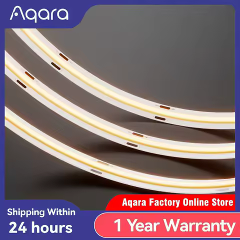 Aqara COB Light Strip T1 Single Color Temperature 10m LED Ambient Light For Living Room Ceiling Cabi
