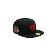 NEW ERA x THE CAP 59Fifty 'RED GAF' Washington Nationals BlackScarlet Unused