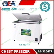 GEA AB-320-ITR Chest Freezer Box INVERTER AB320 Low Watt Frozen Food