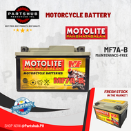 MOTOLITE MOTORCYCLE BATTERY MF7A-B MAINTENANCE-FREE (MT,YZF,XSR,GSX,XR,CB,ZX)