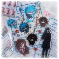 [SLOW DAMAGE & DRAMATICAL MURDER MERCH] [Read Desc] Towa and Aoba phone charms