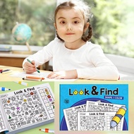 Can You Find Them All? | Search, Find & Color Activity Book | Develops Attention To Detail | J4e6