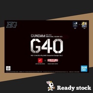 Bandai HG 1/144 Gundam G40（Industrial Design Ver.） Plastic Model Kit Gunpla