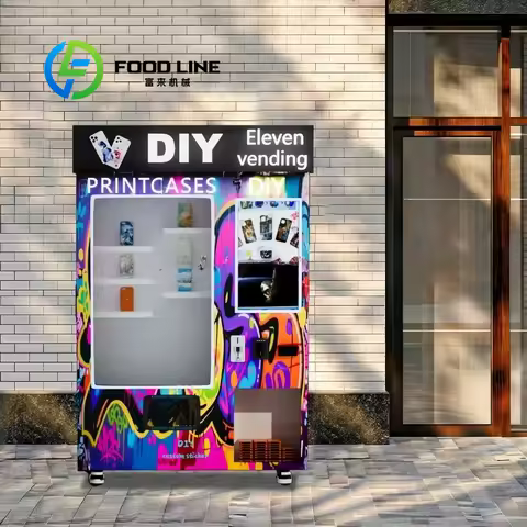 Customizable Phone Case Printer Innovative Fully Automatic DIY Vending Machine Function Multiple Pay