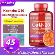 Bamit Ubiquinol Mega CoQ10 q10 Q10 430mg 240Softgels-HLM