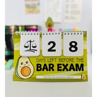 B A R EXAM Countdown Calendar - up to 999 Days