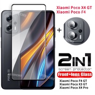 2 in 1 X4GT Screen Protector For Xiaomi Poco X4 GT Poco X3 F3 GT Redmi K40 K40S PocoPhone PocoX4 X4G
