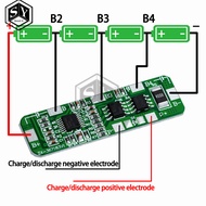 Over Protection! 4S 4A-5A 18650 Li-ion Lithium Battery Protection Board 4 Pack PCB BMS 4.25-4.35V To