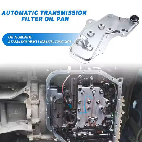 UXCELL RE4R01A/RL4R01A Automatic Transmission Filter Oil Pan Fit for Nissan Pathfinder 1988-2004 No.