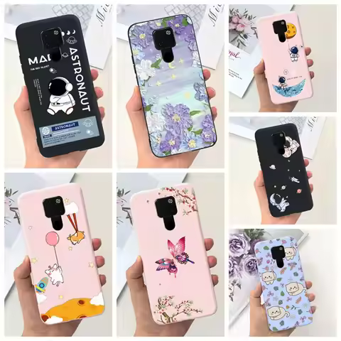 For Huawei Mate 20 6.53" Case Butterfly Luxury Flower Soft Silicone Cover For Huawei Mate20 HMA-L29 