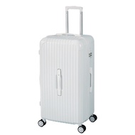 กระเป๋าเดินทางทรง ทนทาน วัสดุ PC100% แบบใส่รหัสผ่าน น้ําหนักเบาพิเศษ  ขนาด20/26/36 นิ้ว สีสวย luggage กระเป๋าเดินทางล้อลาก