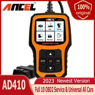 Ancel AD410 OBD2 Universal Scanner Check Engine for Ford BMW Honda Toyota Read Clear Fault Code Prof
