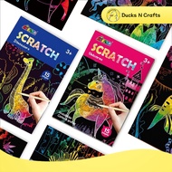 Avenir Mini Scratch Art Book