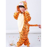 halloween costume kids halloween costume Little Tiger Clothes Children's Christmas Games Tiger Lion 