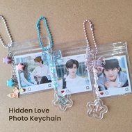 GANTUNGAN Hidden Love Photo Keychain / PVC Keychain with Photo