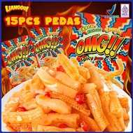 [snack time] HALAL Viral Snack | OMG Konjac Shirataki Spicy Crispy Gluten Free School OfficeCemilan