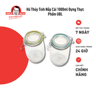 Hũ Thủy Tinh Đựng Thực Phẩm 1000ml Nắp Gài Uncle Bills KS0183