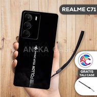 AC81-Case REALME C71-Airplane Motif -Softcase REALME C71-Casing REALME C71-Silicone REALME C71
