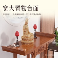 U4IZAltar Altar Incense Burner Table Simple Modern Console Home Worship Prayer Altar Table Buddha Table New Chinese Styl