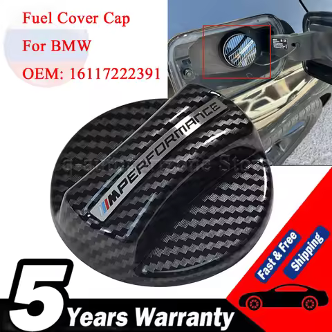 Car Fuel Tank Air Cover Cap Trim Carbon Fiber For BMW G80 G06 G07 G42 G14 G15 G16 F82 F20 F21 F83 M2
