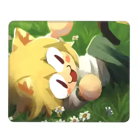 Neco-Arc Game Cabinet Cartoon Mouse Pad Computer Keyboard Mouse Mat Gaming PC Laptop Desk Mat Office