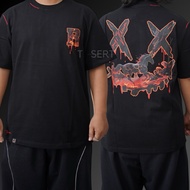 Ricky Is Clown Inferno Horse Black Tee Original Ricky Is Clown Authentic T-Shirt/