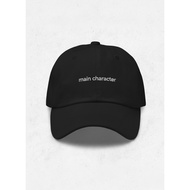"MAIN CHARACTER" DAD CAP