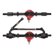 Metal Front and Rear Axle for WPL C14 C24 C34 C44 B14 B24 1/16 RC Car Upgrades Parts AccessoriesBlac