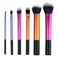 BEU Techniques 6 PCS Set Powder Cosmetic Makeup Blush Foundation Brushes