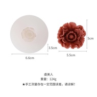 3D Rose bunga silikon kek Mold cake Decorating Tools DIY Baking Fondant silikon acuan sabun acuan