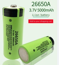 NCR26650A 5000mAh 26650 Li-ion Rechargeable Battery 26650A