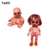 Tadill Haunted Doll Halloween Terrifying Doll Horror Decoration Haunted House Props Halloween Scary 