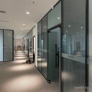 Office Glass Partition Wall Aluminum Alloy Louver Partition Wall Office Partition Factory Hospital S