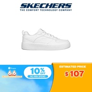 Skechers Women Sport Court 92 Illustrious Shoes - 149763-WHT Air-Cooled Memory Foam