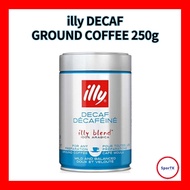 ILLY Decaf Ground Coffee 250g Decaffeinated