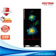 Kulkas 1 Pintu POLYTRON PRA 16 PL BELEZZA Glass Door 160 Liter Pintu Kaca