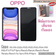 ฟิล์มกันมอง Oppo A83/A3/R15/F7/A5/Y83/F11Pro/S1/V15/F11/A9/U3/Y5S/A1K/A7ฟิล์มกันเสือก ฟิล์มกระจก