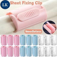 LK Plastic Non-slip Quilt Bed Cover Fastener / Mattress Fixed Holder Clothes Pegs / Needleless Bed Sheet Fixing Clip /
