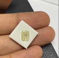 GIA//1.28ct Natural light yellow 天然黃鑽 100%天然鑽石