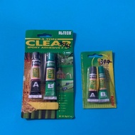Specialized AB glue, Thai multi-purpose AB glue, transparent AB glue to attach stones, plastic, meta