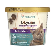 Naturvet L Lysine Immune Support Cat Supplement Cat Immune Supplement
