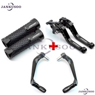 For Honda CB650F 2014-2023 Modified CNC 6 gear Adjustable Brake Clutch Lever Handlebar Grips Protect